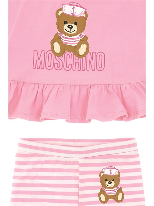 Completo, bambina, a due pezzi. MOSCHINO | MDG00R LBE0584516